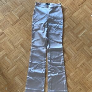 Babaton Silver Flare Pants